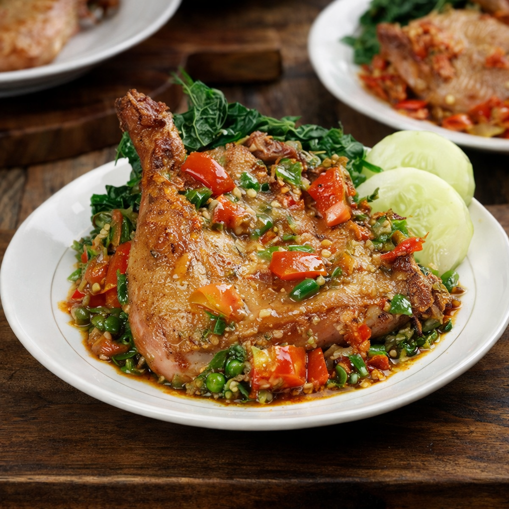 Bebek Pecak Paha